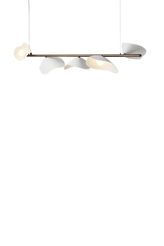 Suspension Florii 5 en métal au design contemporain par Jessica Vedel x Nuura