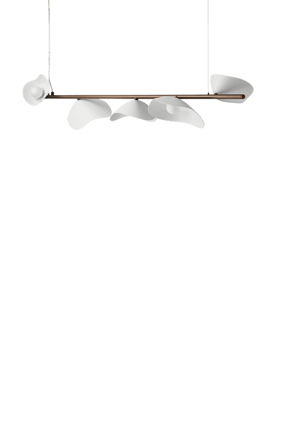 Suspension Florii 5 en métal au design contemporain par Jessica Vedel x Nuura