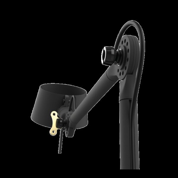 Lampe à poser BOLT10 câble noir au design minimaliste par Anton de Groof X Tonone