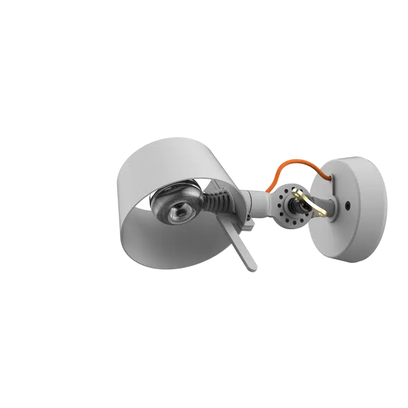 Designers Applique murale BOLT10 câble orange au design minimaliste par Anton de Groof X Tonone