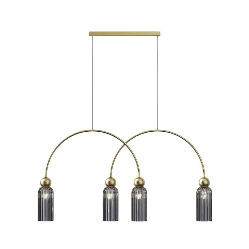 Suspension Antic 3 en métal au design contemporain par Maytoni