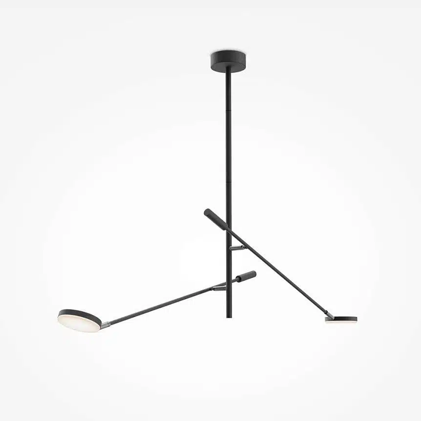 Plafonnier Fad en métal au design contemporain par Maytoni