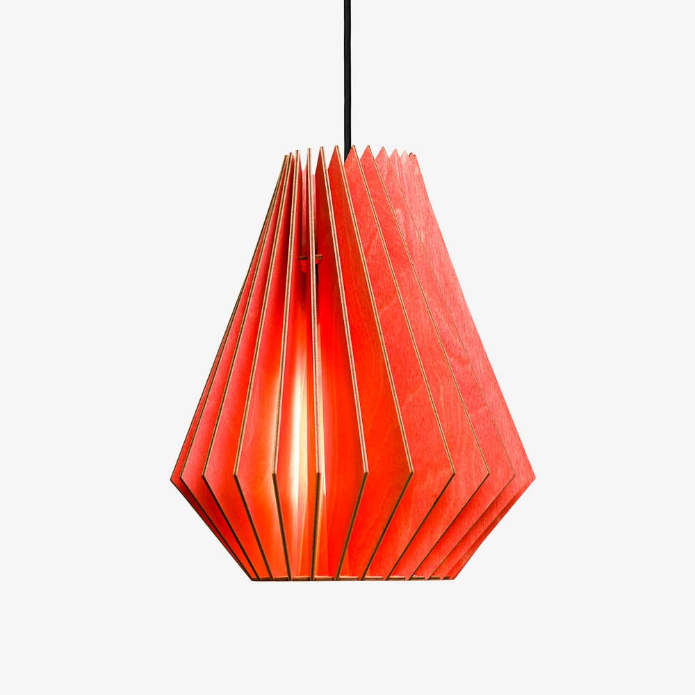 Suspension HEKTOR Ø24,5cm découpée au laser en bouleau naturel par IUMI Design Suspension en bois HEKTOR Ø24,5cm découpée au laser en bouleau naturel par IUMI Design