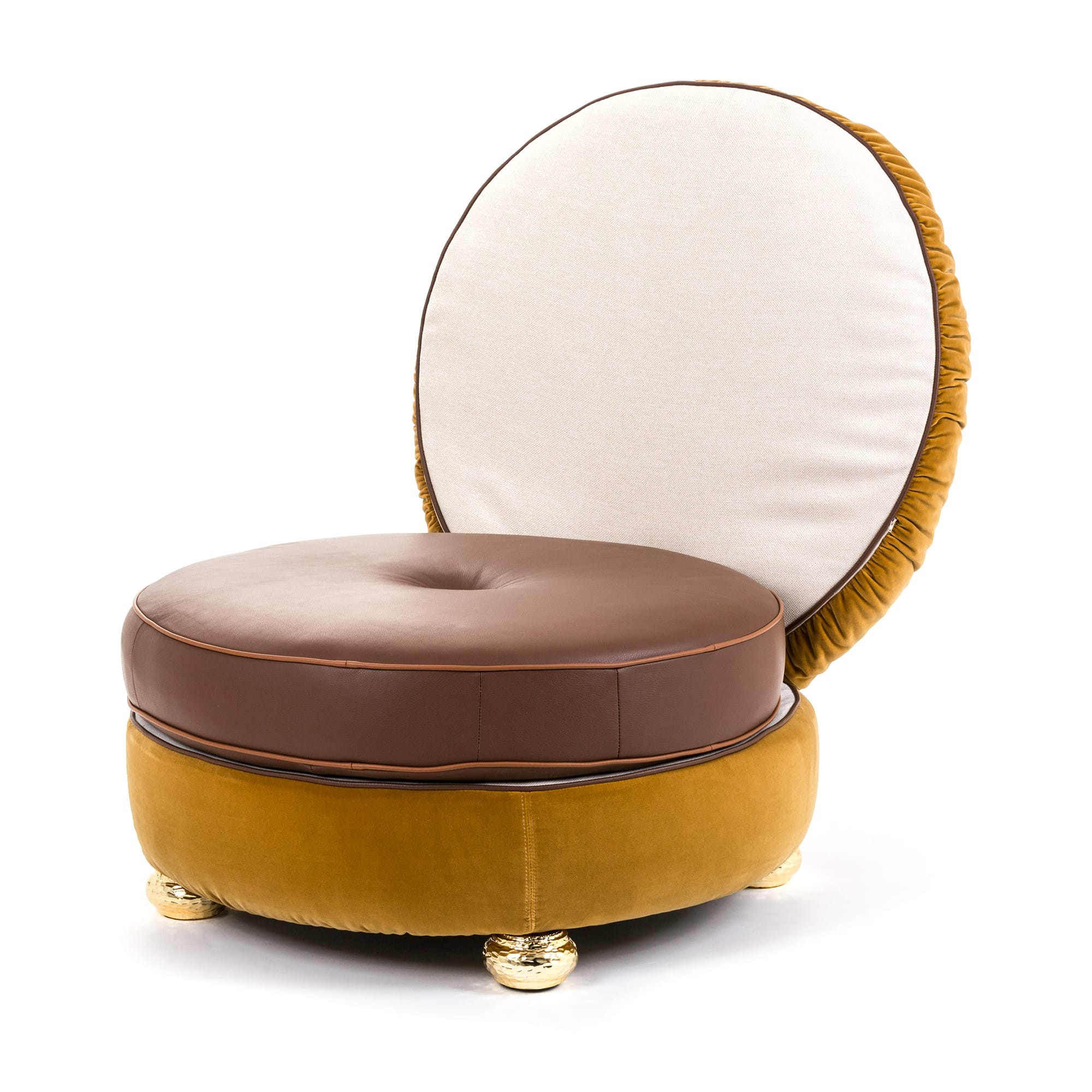 Fauteuil Burgher Chair en forme de burger par Studio Job x Seletti Fauteuil Burgher Chair en forme de burger par Studio Job x Seletti