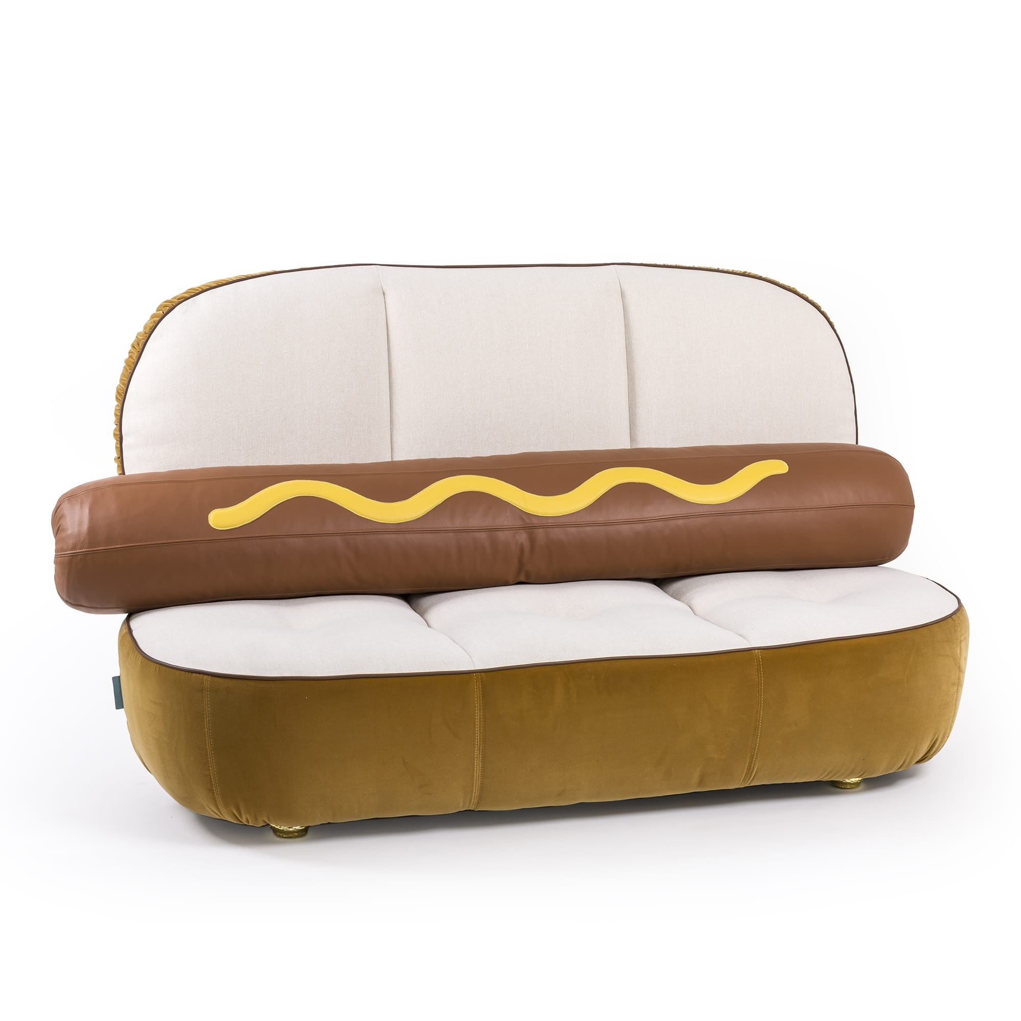 Canapé Hot Dog Sofa en forme de Hot Dog par Studio Job x Seletti