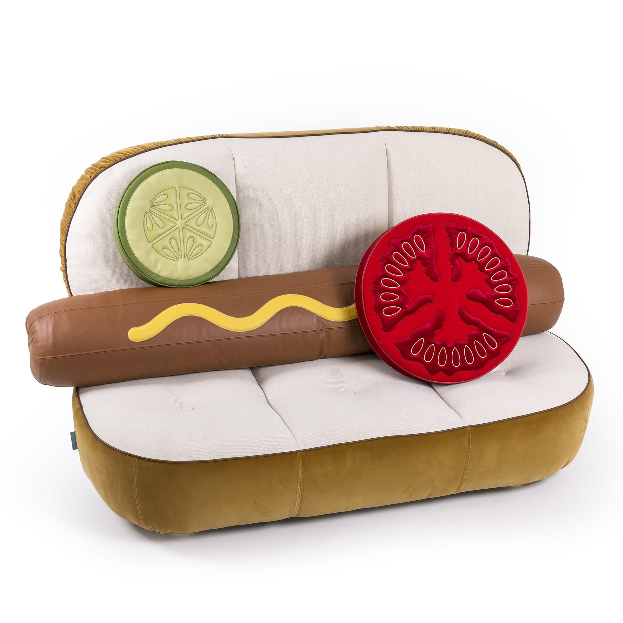 Canapé Hot Dog Sofa en forme de Hot Dog par Studio Job x Seletti Canapé Hot Dog Sofa en forme de Hot Dog par Studio Job x Seletti