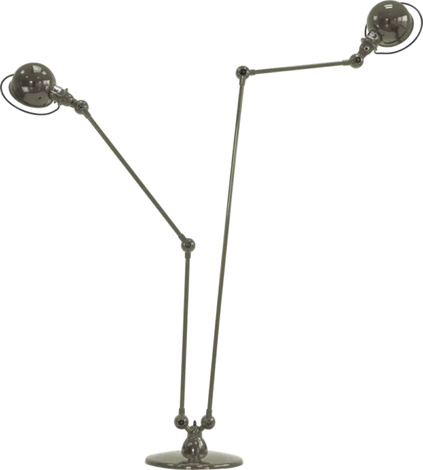 Lampadaire double Loft DD7460 au design industriel en métal par Jieldé