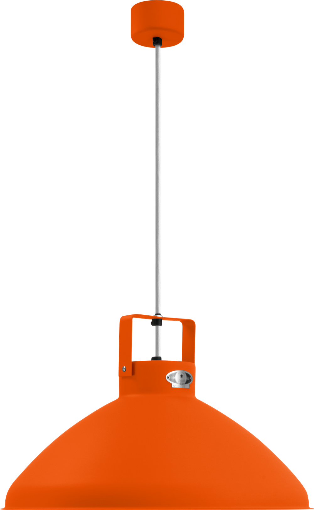 Suspension Beaumont B360 Ø45 cm au design industriel en métal par Jieldé Suspension Beaumont B360 Ø45 cm au design industriel en métal par Jieldé