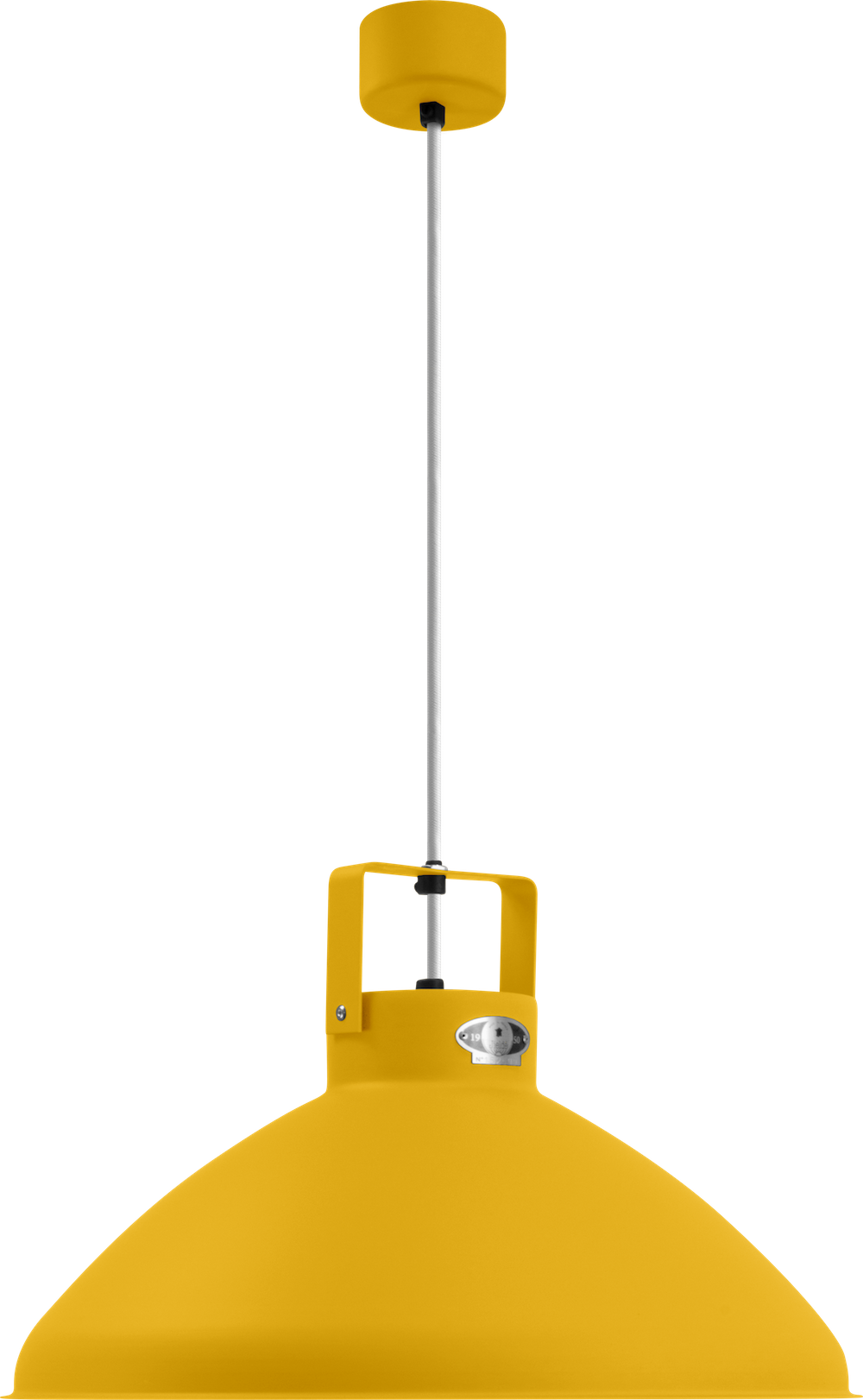 Suspension Beaumont B360 Ø45 cm au design industriel en métal par Jieldé