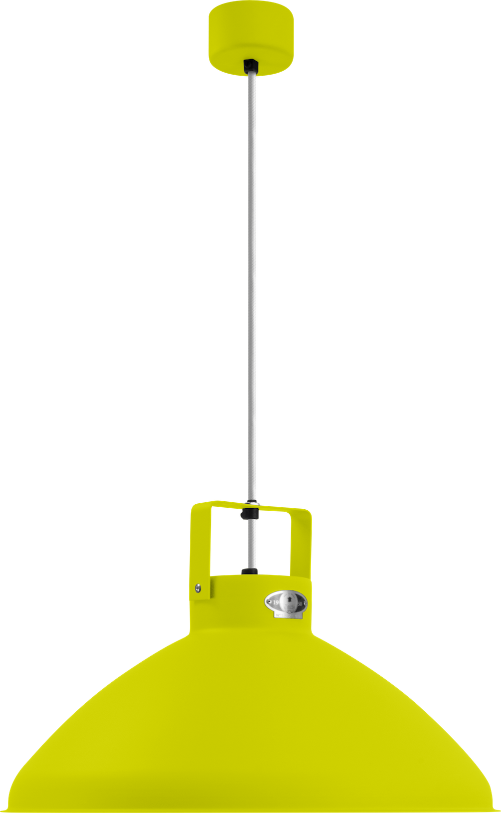 Suspension Beaumont B360 Ø45 cm au design industriel en métal par Jieldé Suspension Beaumont B360 Ø45 cm au design industriel en métal par Jieldé