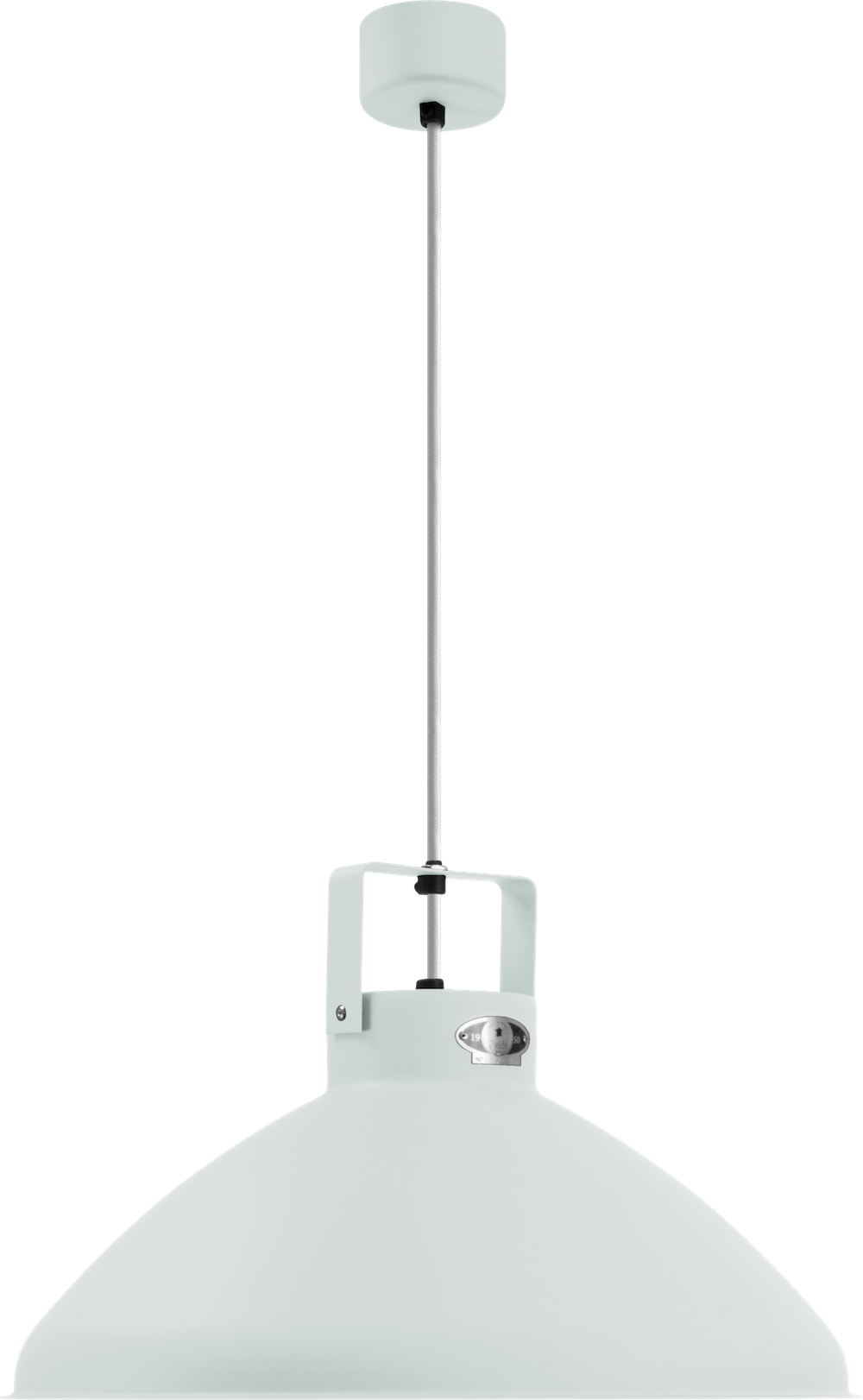Suspension Beaumont B360 Ø45 cm au design industriel en métal par Jieldé Suspension Beaumont B360 Ø45 cm au design industriel en métal par Jieldé