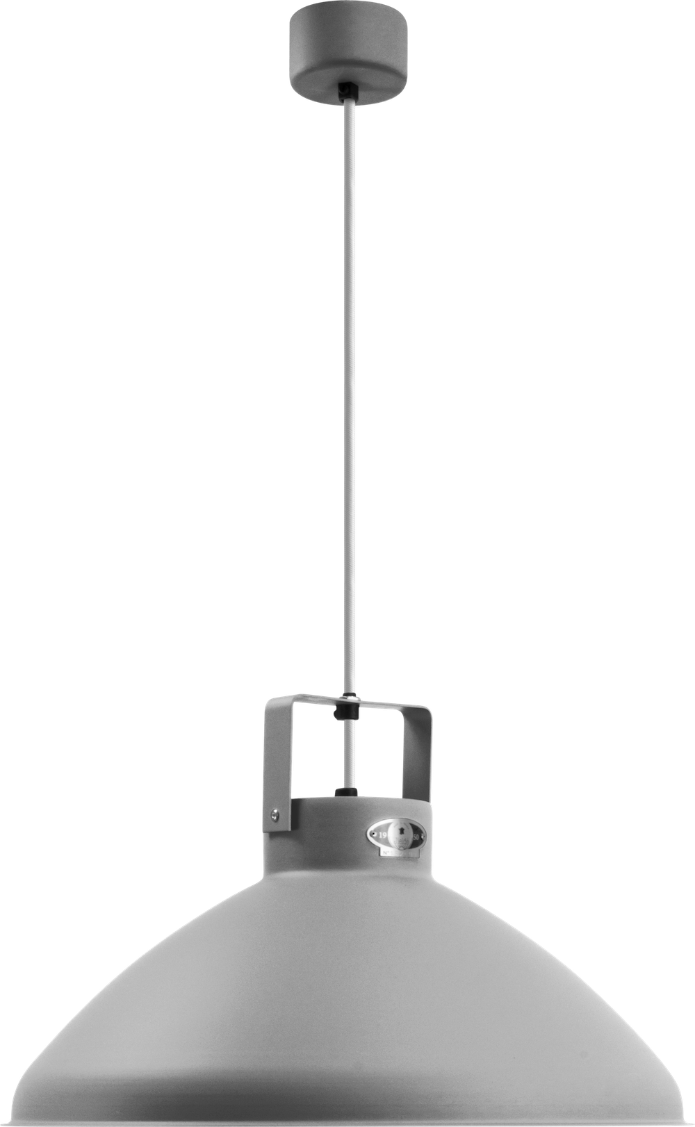 Suspension Beaumont B360 Ø45 cm au design industriel en métal par Jieldé Suspension Beaumont B360 Ø45 cm au design industriel en métal par Jieldé