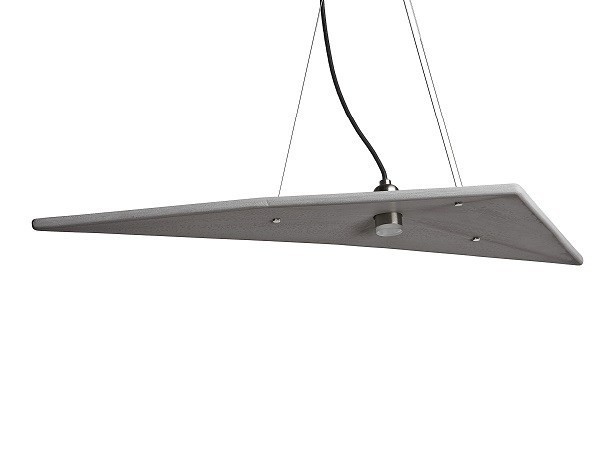 Suspension plate en béton Heron LED 3,5W au design industriel par Urbi et Orbi Suspension plate en béton Heron LED 3,5W au design industriel par Urbi et Orbi