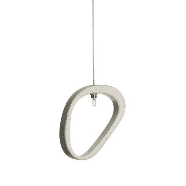 Suspension design en béton Aretha C au design industriel par Urbi et Orbi