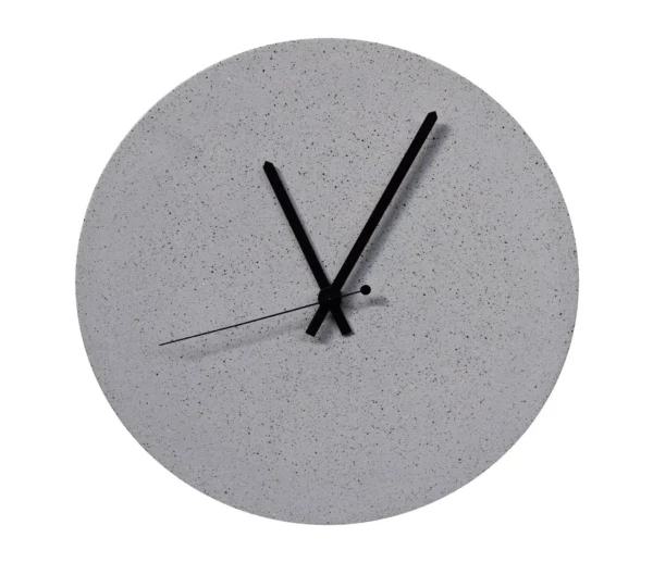 Horloge design Tempus 32 Sand en béton par Urbi et Orbi