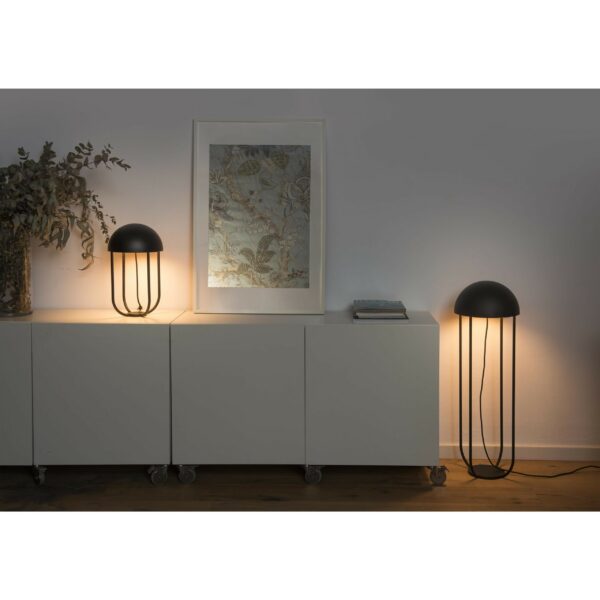 Lampe à poser contemporain JELLYFISH Led dimmable noir et or en métal par Nahtrang