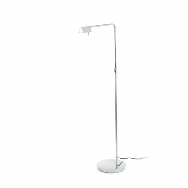 Lampadaire minimaliste réglable Academy Led en métal par Nahtrang