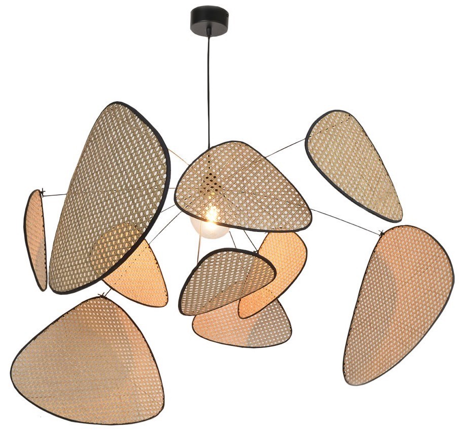 Suspension Screen Cannage 10 écrans en cannage par Market Set Suspension Screen Cannage 10 écrans en cannage par Market Set