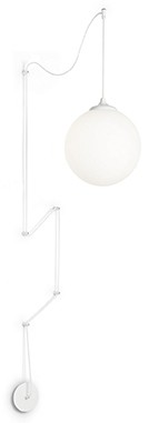 Suspension modulable Serpent au design graphique et minimaliste