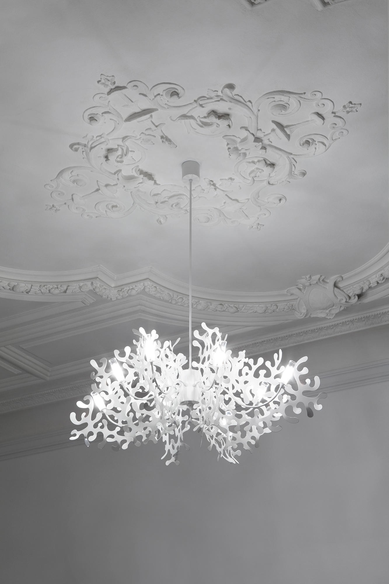 Suspension Supercoral 8L Ø140 cm par Villa Tosca Design X Lumen Center Italia Suspension Supercoral 8L Ø140 cm par Villa Tosca Design X Lumen Center Italia