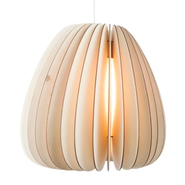 Suspension Volum en Peuplier au design scandinave par Schneid Lighting