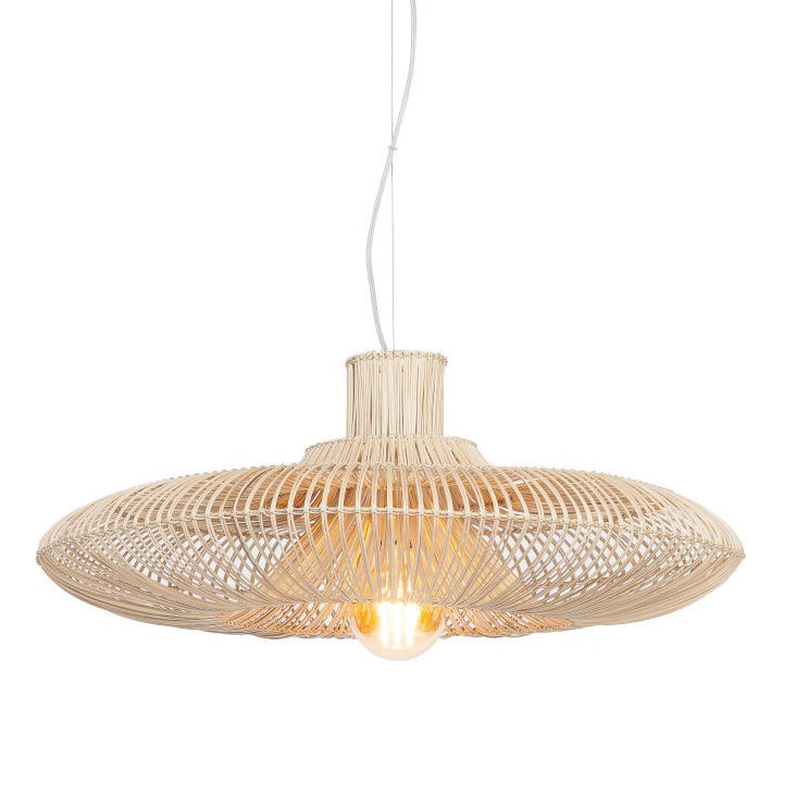 Suspension Kalahari Ø70 cm en rotin naturel au design naturel par It's About Romi