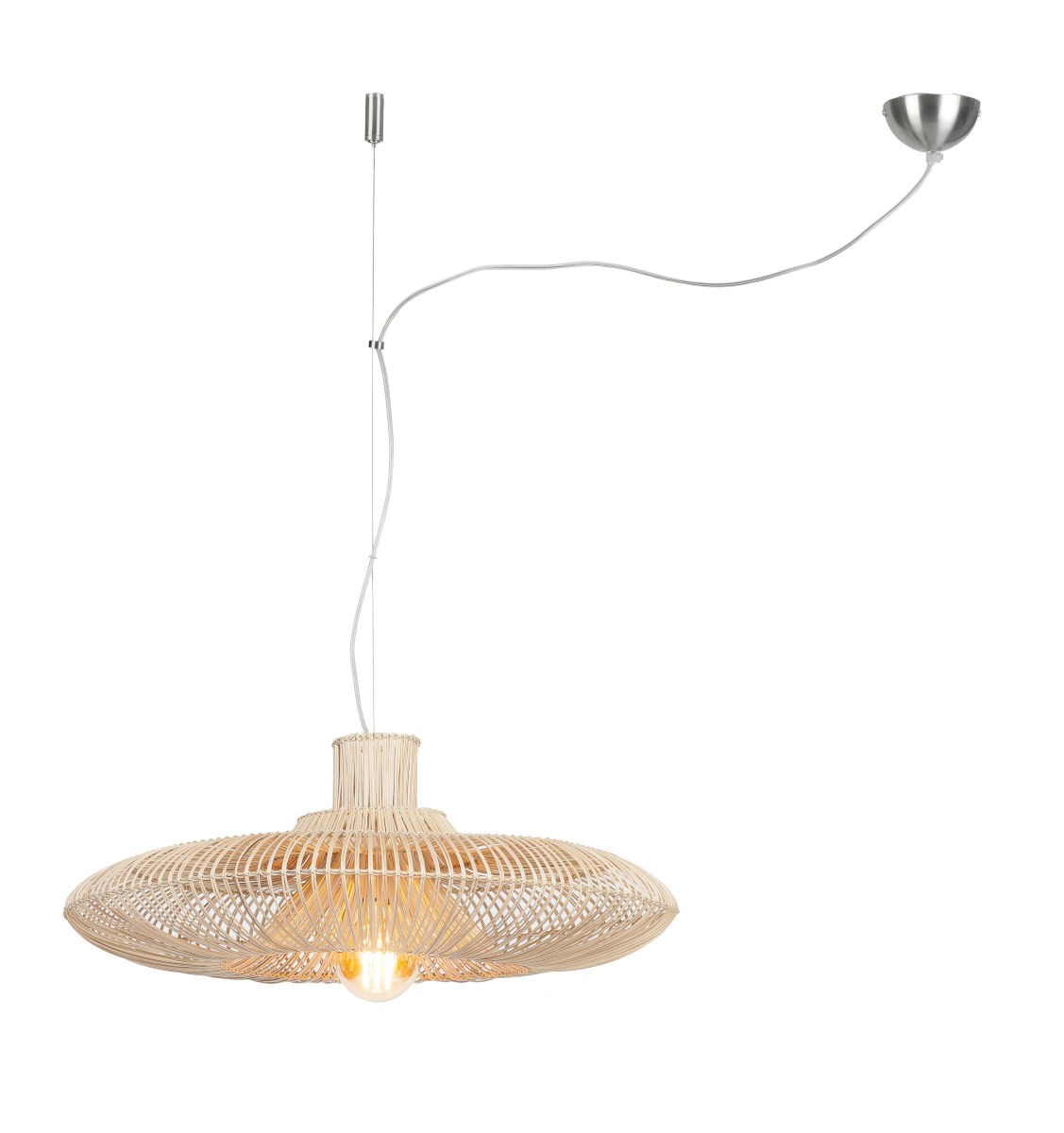 Suspension Kalahari Ø70 cm en rotin naturel au design naturel par Good & Mojo Suspension Kalahari Ø70 cm en rotin naturel au design naturel par Good & Mojo